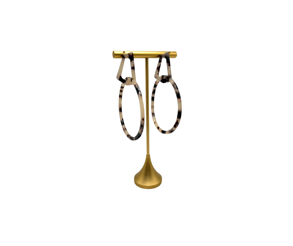 Hoopla Tortoise Shell earring